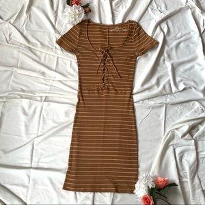 Seriously Soft Striped Bodycon Dress